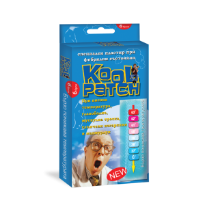 Kool Patch х 1- лепенка с гел, за намаляване на телесна температура