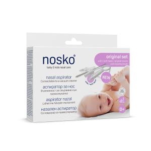 НОСКО BABY SET АСПИРАТОР ЗА НОС+ЧЕТКА