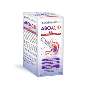 ABOACID gel при стомашни киселини, кис. рефлукс 20 стика